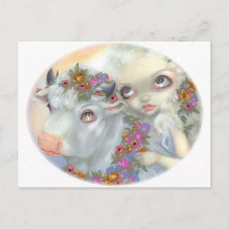 "Zeus and Europa" Postcard