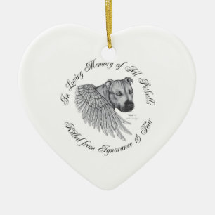 Zeus angel ceramic ornament