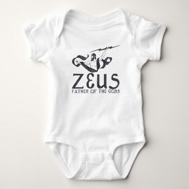 Zeus Baby Bodysuit (Front)