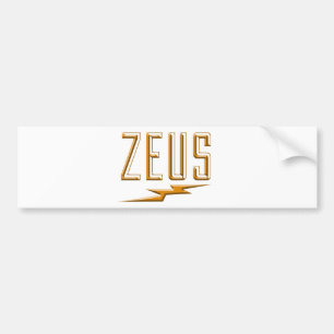 Zeus Bumper Sticker