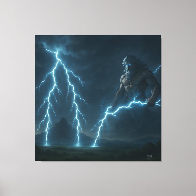 ZEUS CANVAS PRINT (Front)