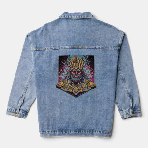 Zeus - God Of Thunder Denim Jacket