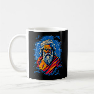 Zeus Greek Mythology God of Lightning  Coffee Mug