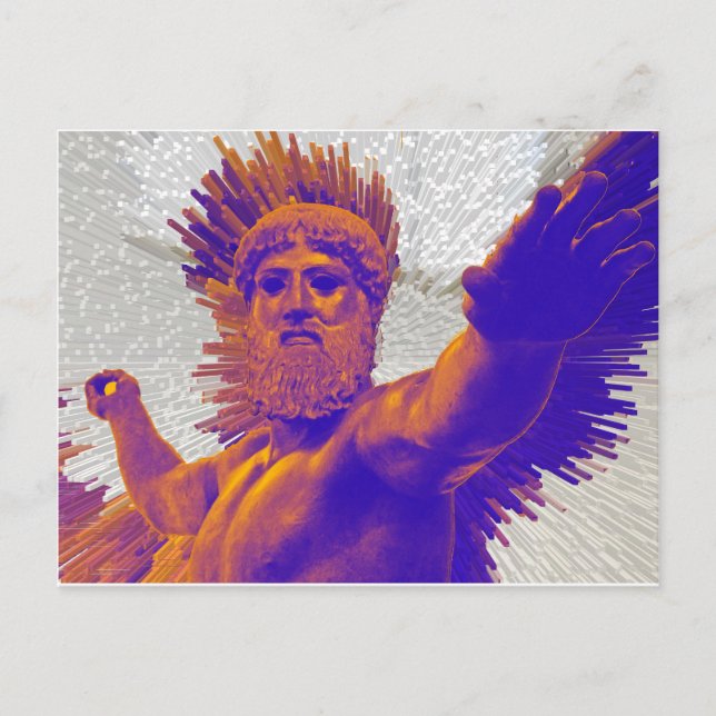 Zeus  - Jupiter Postcard (Front)