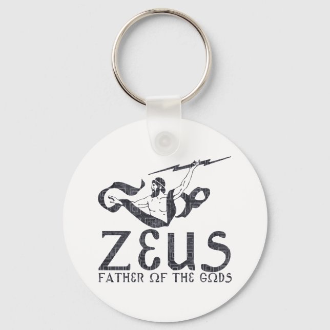 Zeus Keychain (Front)
