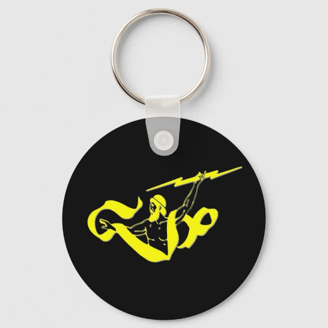 Zeus Keychain (Front)