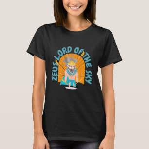 zeus lord thunder god throw throwing T-Shirt