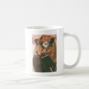 Zeus Red Belted Galloway Bull 2006 2 Coffee Mug