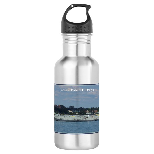Zeus & Robert F. Deegan water bottle (Front)