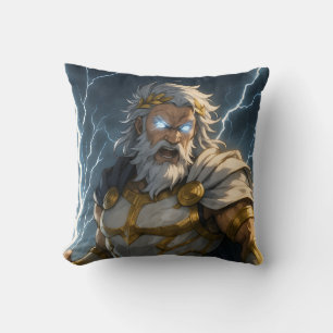 Zeus Throw Pillow