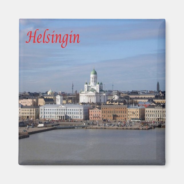 zFI004 HELSINKI HELSINGIN, Finland, Fridge Magnet (Front)