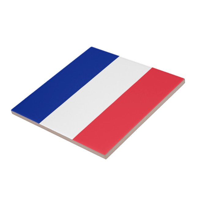 zFR001 French FLAG, France, Tile (Side)