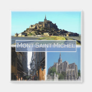 zFR029  MONT SAINT MICHEL, Normandy, Fridge Magnet