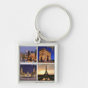 zFR030 PARIS, France, Europe, Keychain
