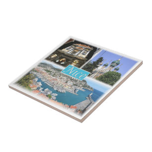 zFR043 NICE, Provence, France, Tile
