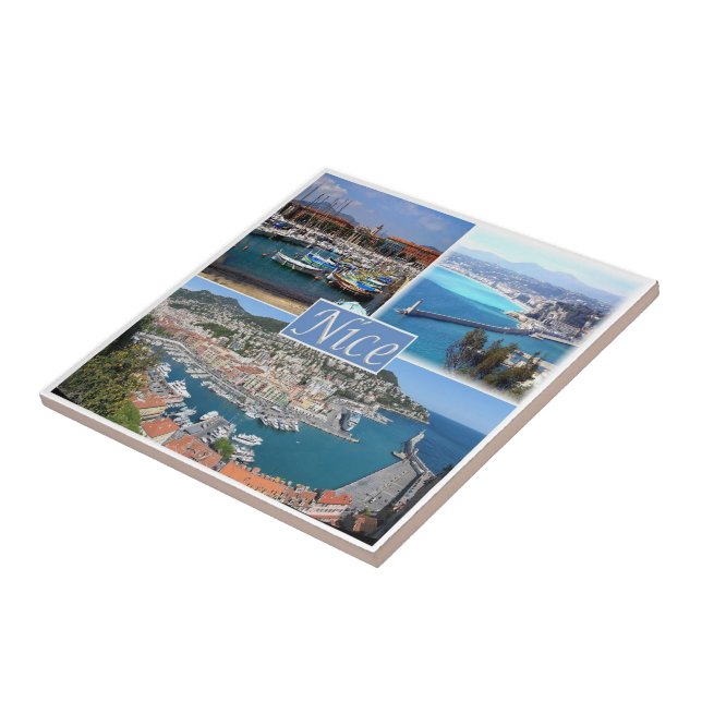 zFR044 NICE, Provence, France, Tile (Side)