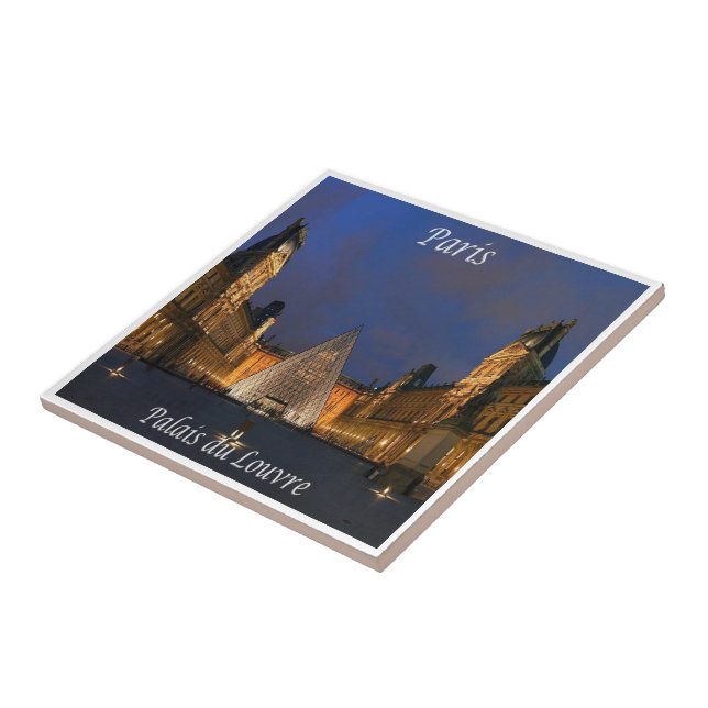 zFR052 PARIS, Louvre Palace, France, Tile (Side)