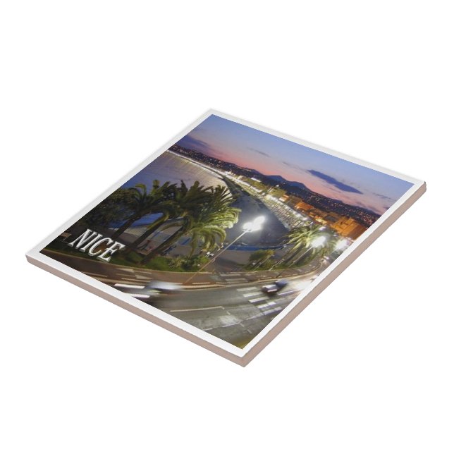 zFR085 NICE NIZZA French Riviera, France, Tile (Side)