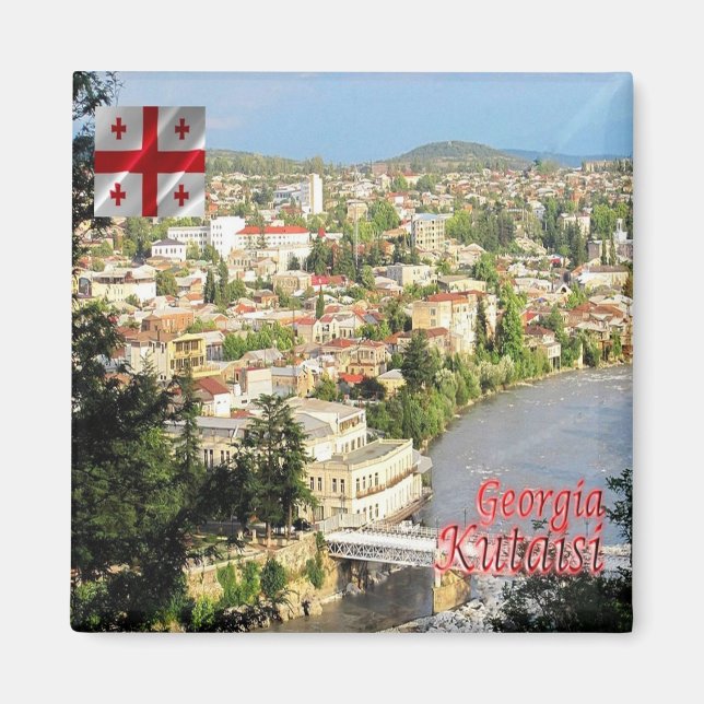 zGE006 KUTAISI, Georgia, Asia, Fridge  Magnet (Front)