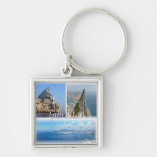 zGI005 GIBRALTAR, Europe, Keychain