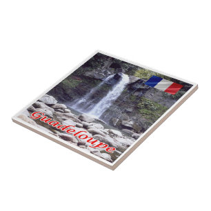 zGP005 GUADELOUPE, Carbet Falls, America, Tile