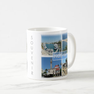 zGR020 mosaic of KOS, Greece, Europe, Coffee Mug