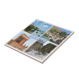 zGR021 potpourri of CRETE, Greece, Europe, Tile