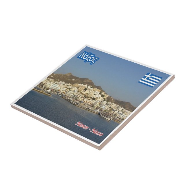 zGR047 NAXOS, Greece, Tile (Side)