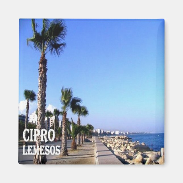 zGR053 LIMISSO Greece, Fridge Magnet (Front)