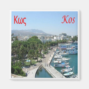 zGR055 KOS, Greece, Fridge Magnet
