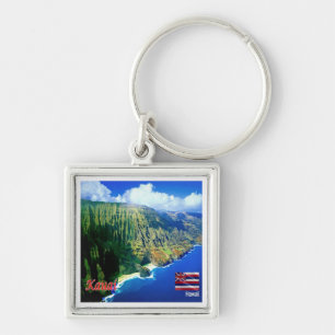 zHI006 KAUAI, HAWAII, Aerial View, Oceania, Keychain