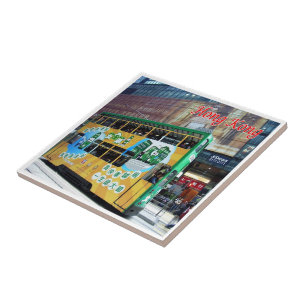 zHK019 TRAMWAY HONGKONGAIS Hong Kong, Tile