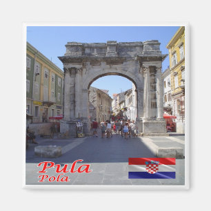 zHR008 PULA, Croatie, Aimant frigo