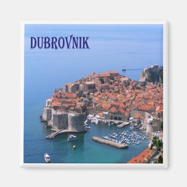 zHR017  DUBROVNIK, Croatia,  Fridge Magnet (Front)