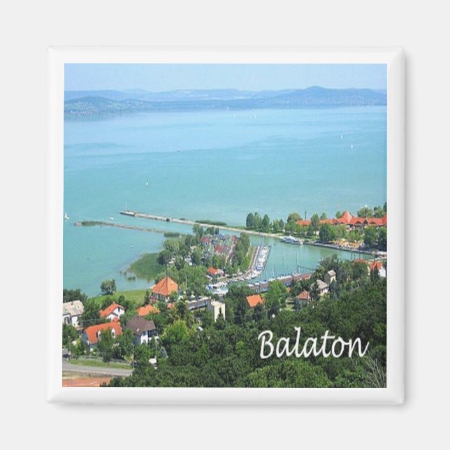 zHU009  BALATON, Hungary, Europe, Fridge Magnet (Front)