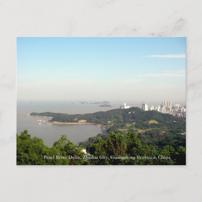 Zhuhai,Pearl River Delta,Guangdong Province,China Postcard (Front)