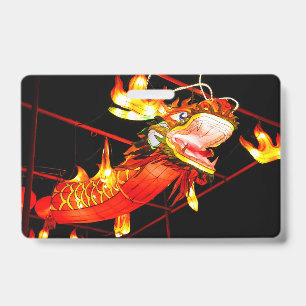 Zhulong Fire Dragon Badge