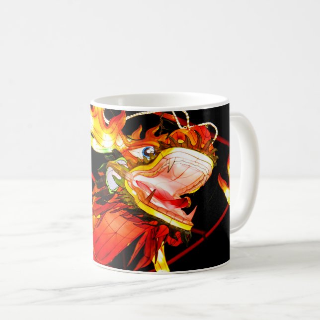 Zhulong Fire Dragon  Coffee Mug (Front Right)