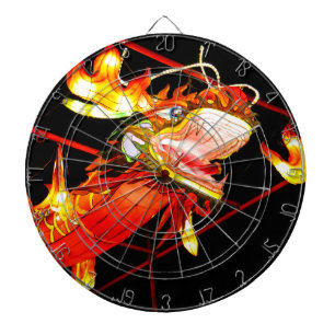Zhulong Fire Dragon Dartboard