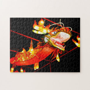 Zhulong Fire Dragon Jigsaw Puzzle