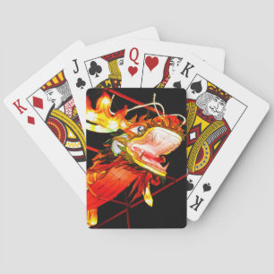 Zhulong Fire Dragon  Playing Cards