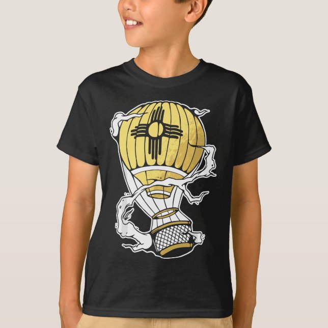 Zia Hot Air Balloon T-Shirt (Front)