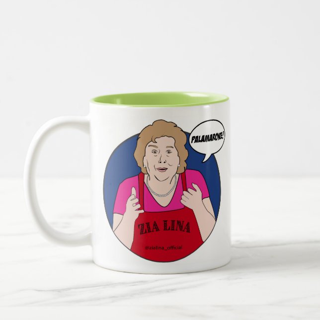 Zia Lina "Palamarone!" Mug (Left)