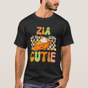 Zia of The Little Cutie Pumpkin Pie Thanksgiving T-Shirt
