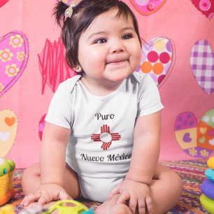 Zia Sun Puro Nuevo Mexico Baby Bodysuit