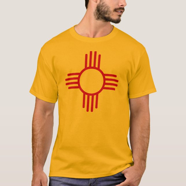 Zia Sun Symbol T-Shirt (Front)