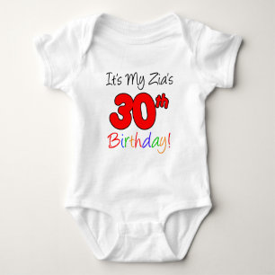 Zia's 30th Birthday Baby Bodysuit