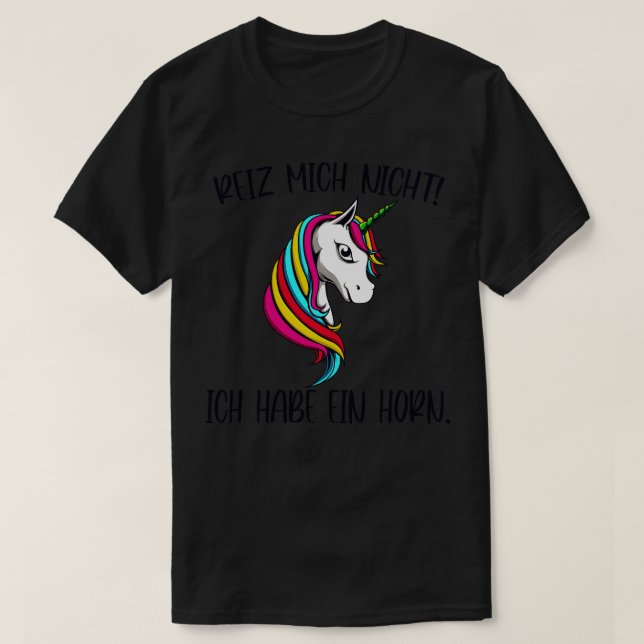 Zickiges Einhorn Frauen Geschenke T-Shirt (Design Front)
