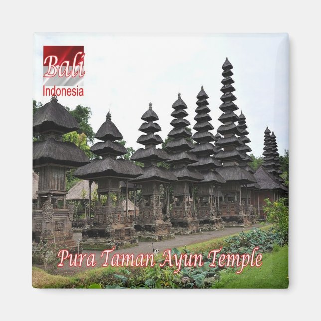 zID019 PURA TAMAN AYUN Temple, Bali, Indonesia, Magnet (Front)