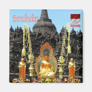 zID023 Vesak day BOROBUDUR, Indonesia Asia, Fridge Magnet